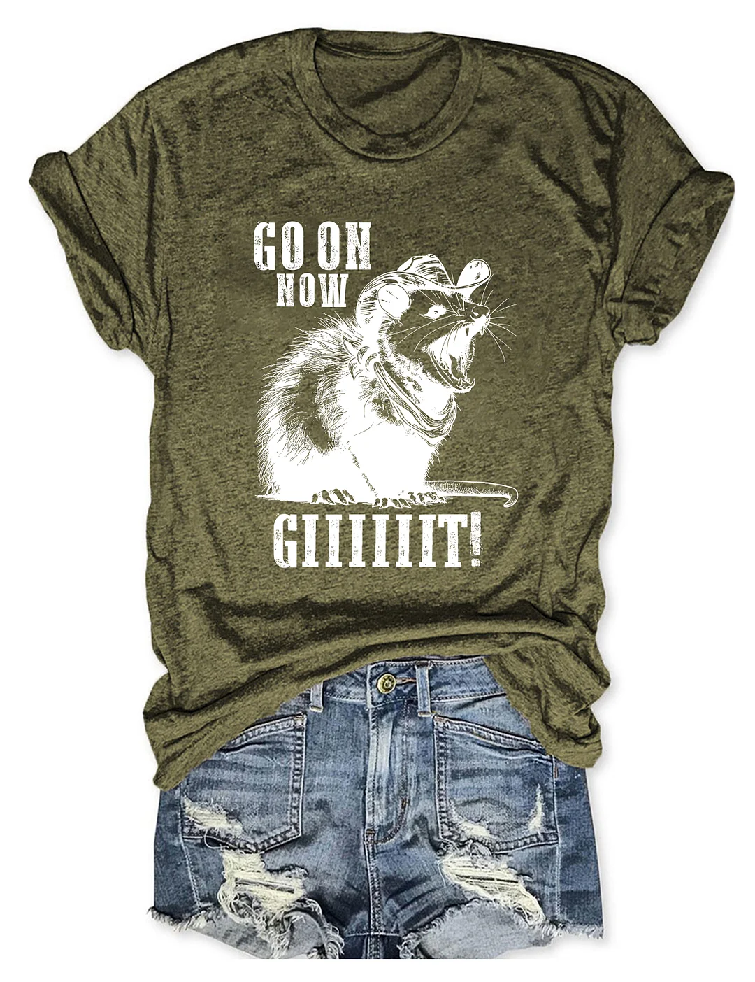 Cowboy Possum T-shirt