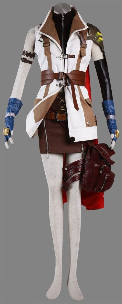 Final Fantasy Xiii Ff 13 Lightning Cosplay Costume