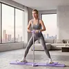Foldable Fitness Ski Machine Pelvic Floor Muscle Strengthener With Handle Pelvic & Hip Exercise Equipment Multi-Function Silent Sliding Abdominal Board for Leg Pelvics Floor Muscle Workout