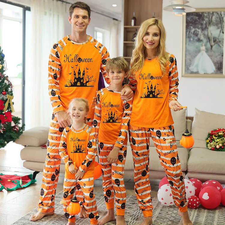The Halloween Family Matching Pajamas Set For Whole Family