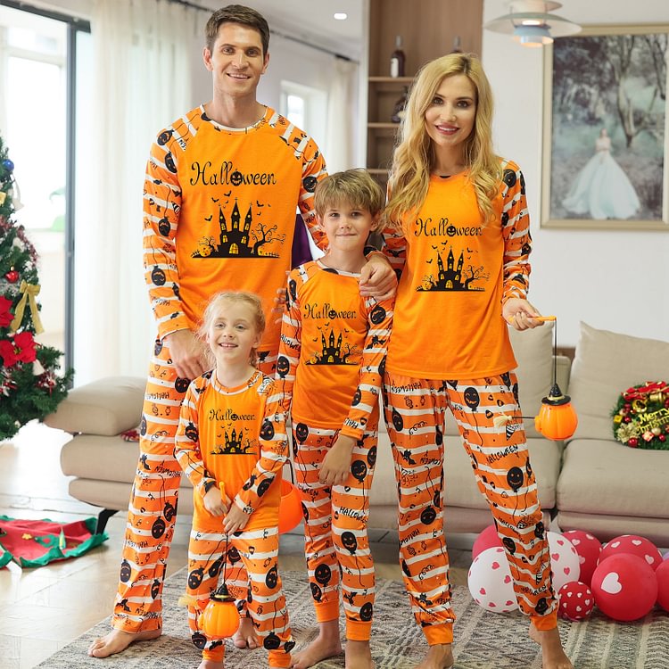 The Halloween Family Matching Pajamas Set For Whole Family