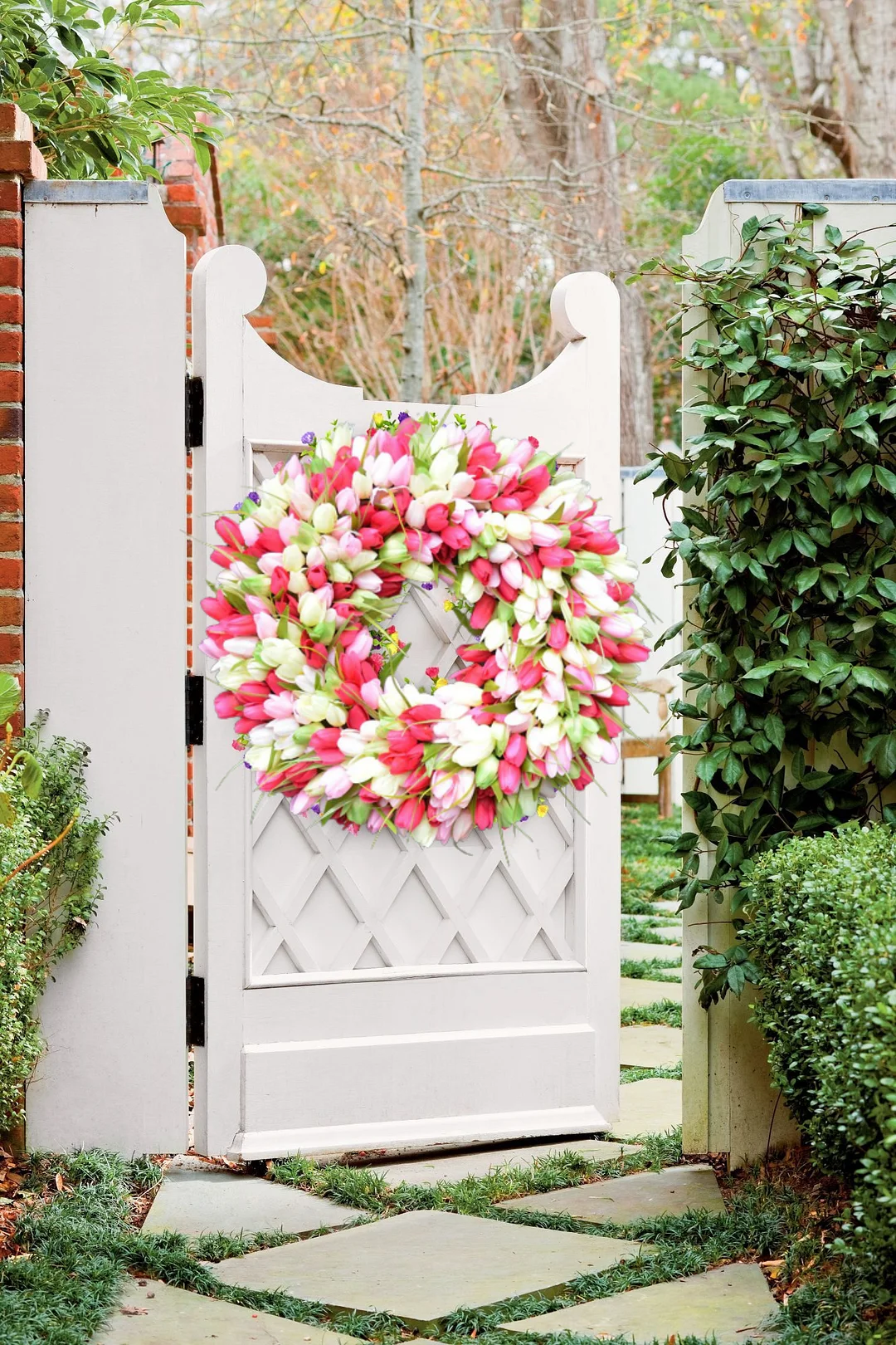 Colorful Tulip Spring Garland