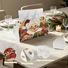 Santa Wife DIY Pearl Diamond Painting PU Cover Tissue Holder Kit Pearl Art Painting Decoration for Home & Gifts
