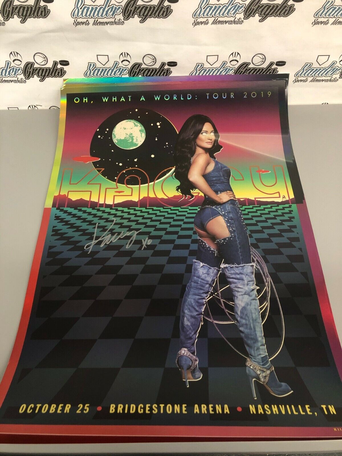 Pick (1): KACEY MUSGRAVES SIGNED AUTOGRAPHED 2019 OWAW 17X24 17X24