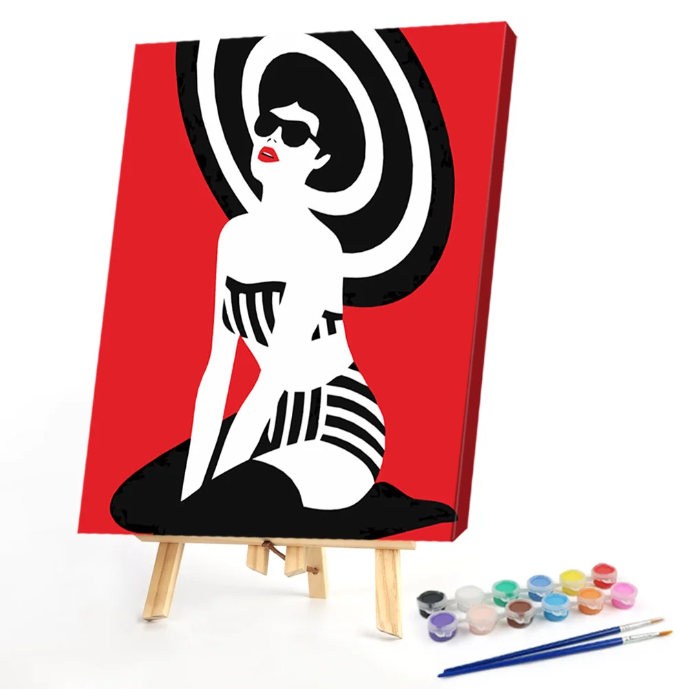 Modern Girl - Paint By Numbers(50*40CM)