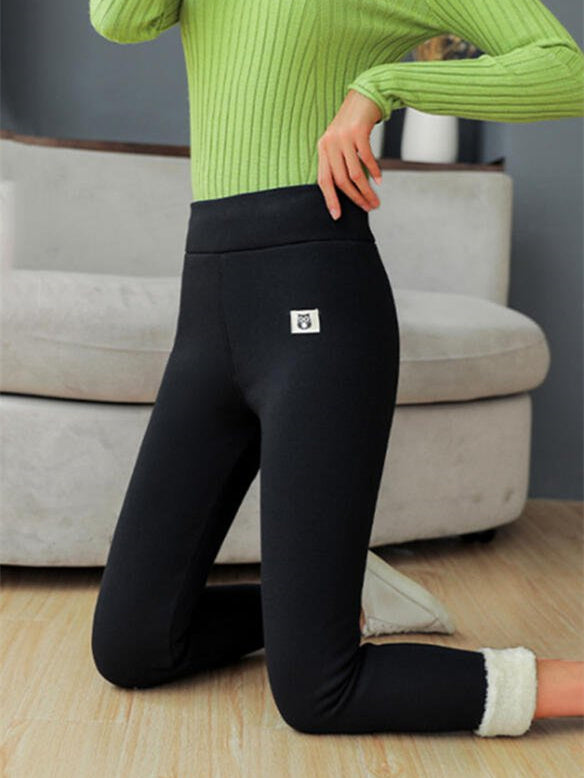 Women Half Sleeve V-neck Solid Color Dress