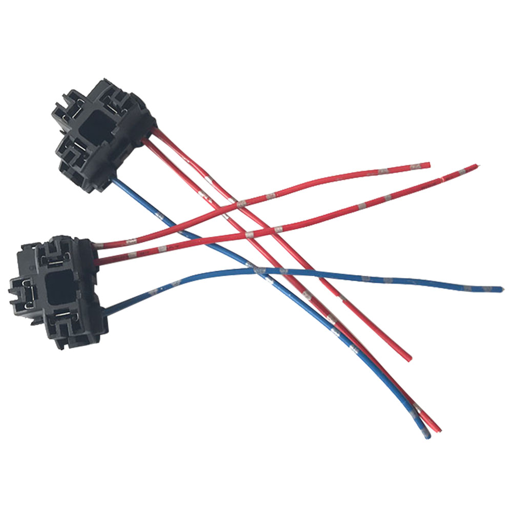 

2pcs H4 Halogen Bulb Socket Lamp Holder Light Wire Plug Connector Adapter, 501 Original