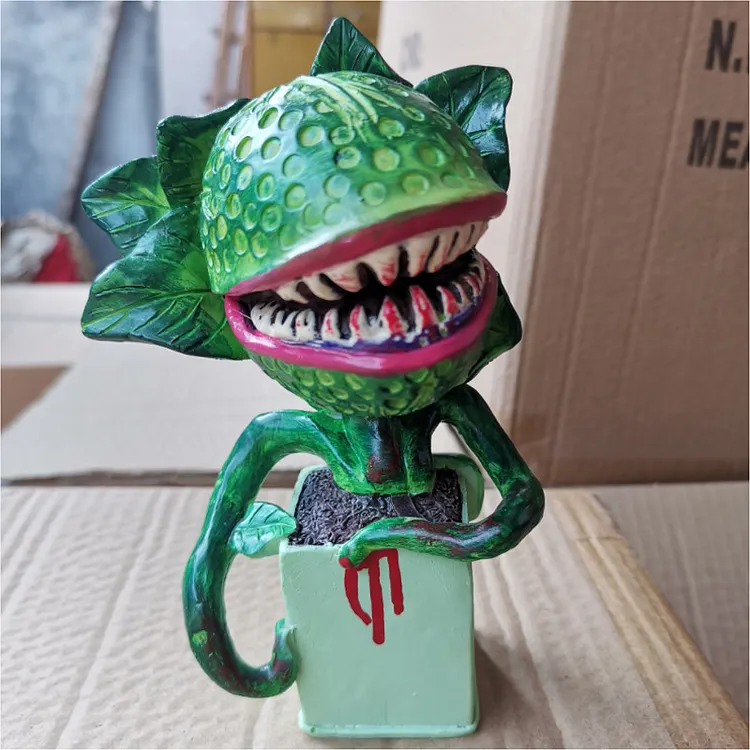 Piranha Flower Ornament Halloween Party Decoration Ideas creative Resin Statue