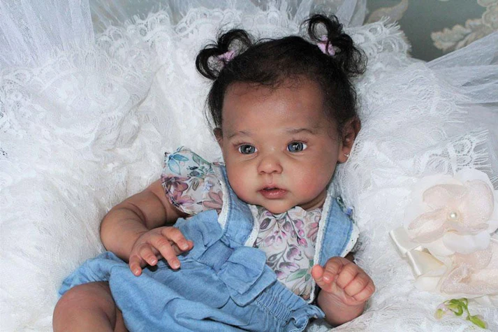 22'' Little Krista Full Silicone Baby Girl