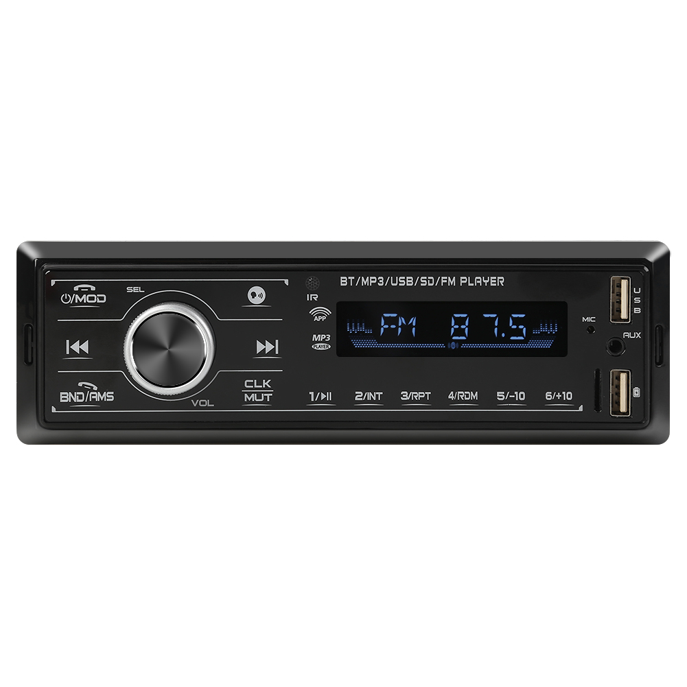 

3206 Single DIN Car Stereo MP3 Player Bluetooth FM Radio In Dash Head Unit, 501 Original