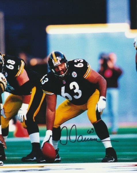 DERMONTTI DAWSON Signed Pittsburgh Steelers 8 x 10 Photo Poster painting Autographed