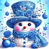 Snowman - Crystal Rhinestone Diamond Painting
