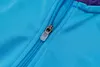 Joyfball 2025/2026 Real Madrid Half-Pull Training Suit Light blue Retro Version Football Shirt 1:1 Thai Quality