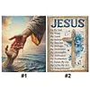 Religion Full 11CT 3 Strands DIY Counted Cross Stitch Kits Needlework Embroidery Kit for Beginners Adults Home Decor