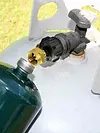 Gas Cylinder Tank Coupler Brass Propane Bottle Filler Adapter for Camping Picnic
