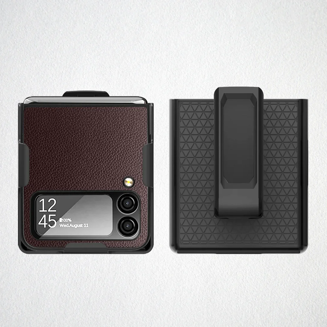 Applicable To Samsung Z-flip3/Zflip4 Back Clip Mobile Phone Case