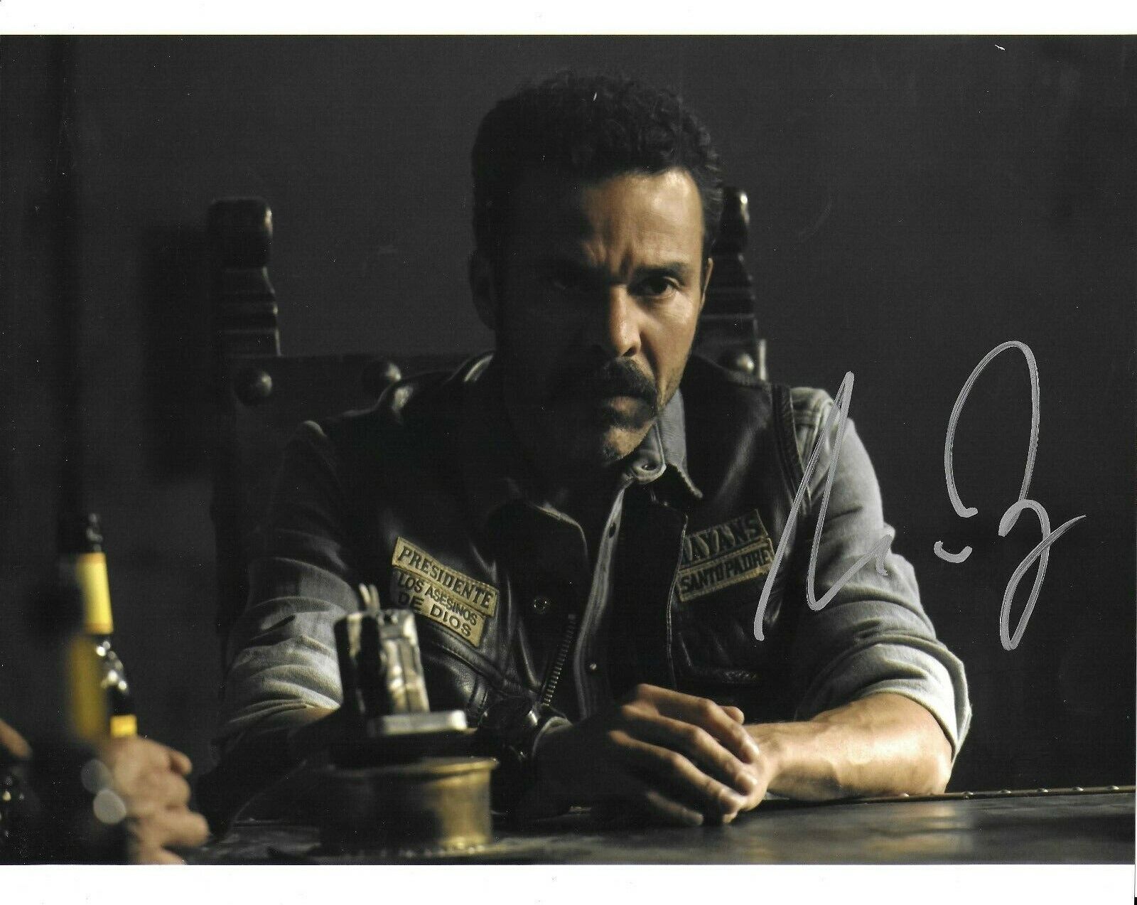 Michael Irby Mayans M.C. autographed Photo Poster painting signed 8x10 #7 Obispo Bishop Losa