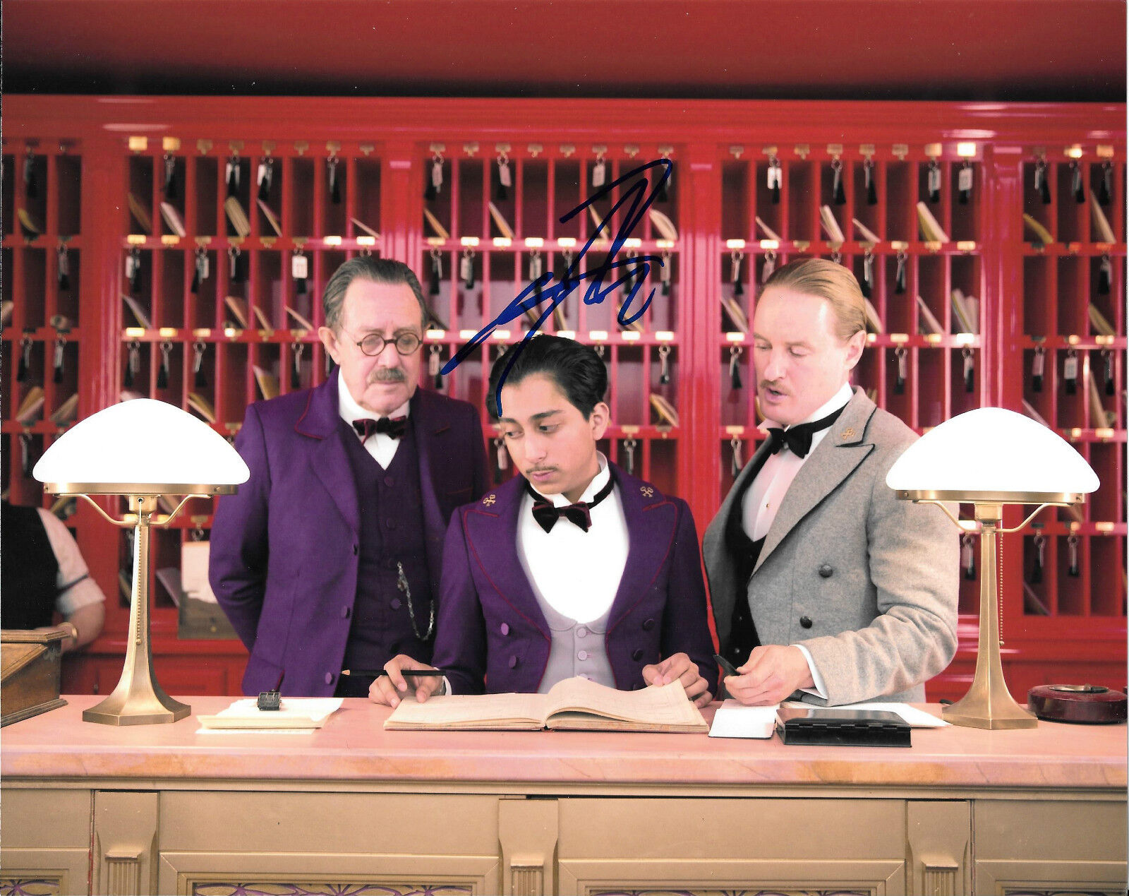 GFA The Grand Budapest Hotel * TONY REVOLORI * Signed 8x10 Photo Poster painting AD7 PROOF COA