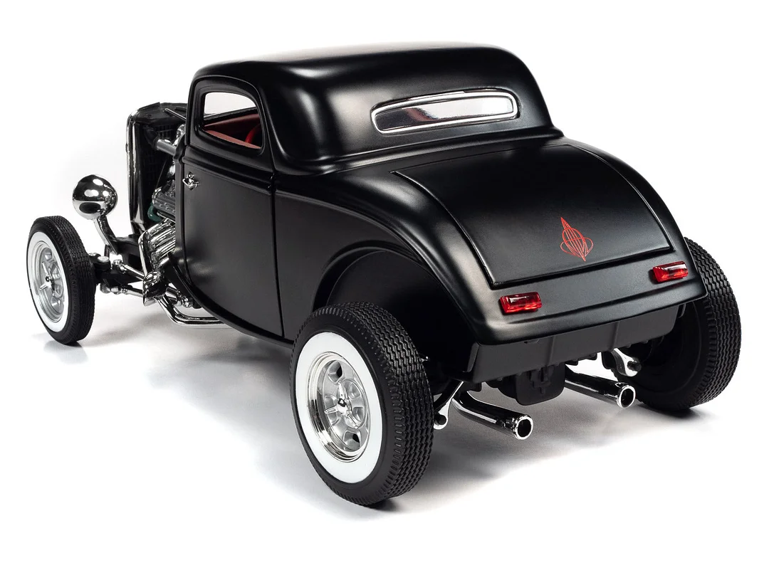 1934 3 Window Coupe High Boy Hot Rod 1:18 Scale