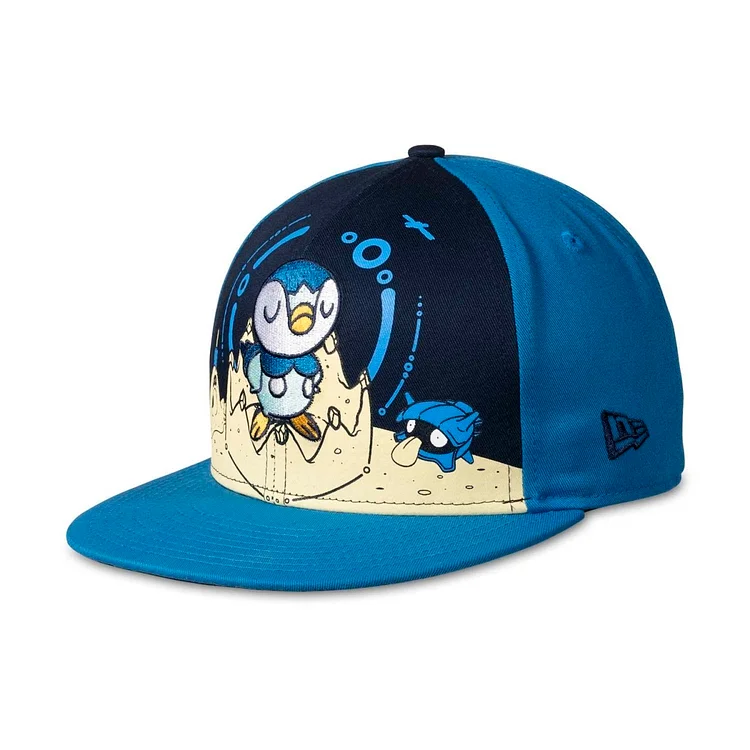 Piplup Bubbly Beach 9FIFTY Baseball Cap by New Era (One Size-Adult)