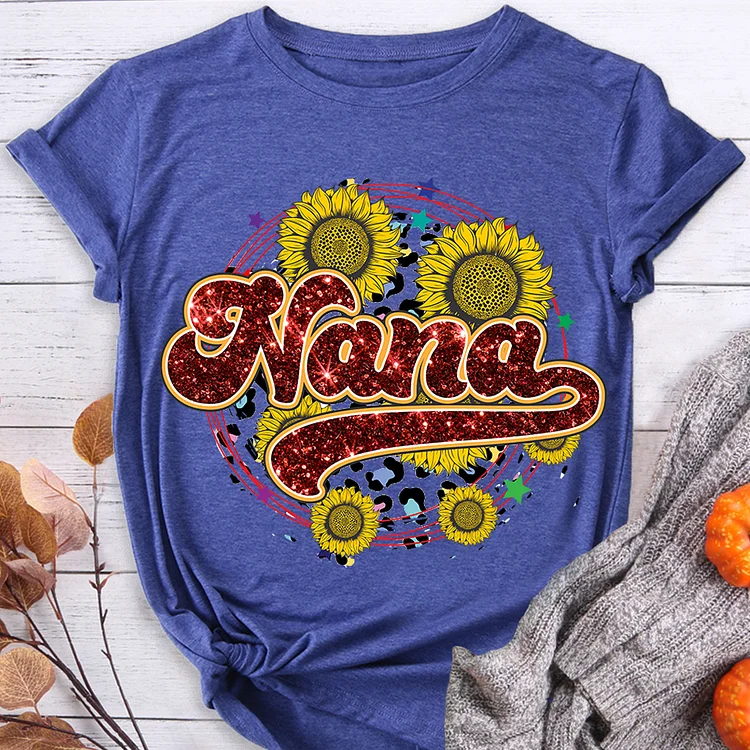 Sunflower Nana T-shirt-BSLY0009