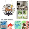 Boo Special Shaped Diamond Painting Kit Halloween Acrylic Pendant