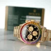 Rolex Yellow Gold Dyatona Rainbow Watch Ref . 116598