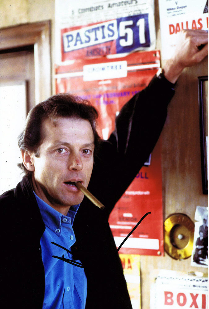 LESLIE GRANTHAM Dirty Den Watts HAND SIGNED Autograph EastEnders Photo Poster painting AFTAL COA