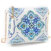 DIY Special Shaped Diamond Painting Leather Crossbody Bag Chain Makeup Bags