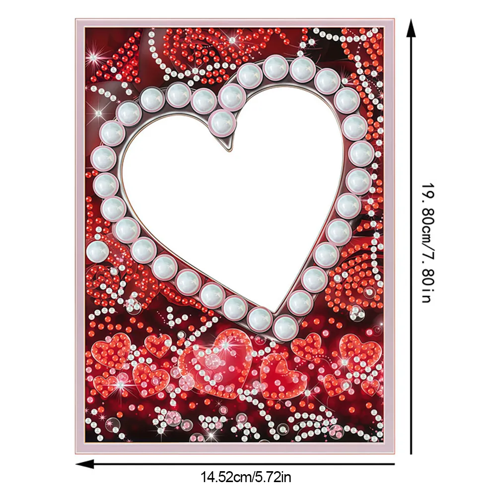 Special Shape Love Table Top Diamond Painting Frame Kits for Beginners