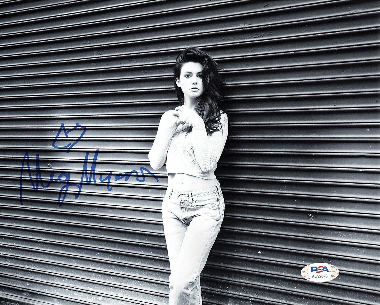 Meg Myers signed 8x10 Photo Poster painting PSA/DNA Autographed