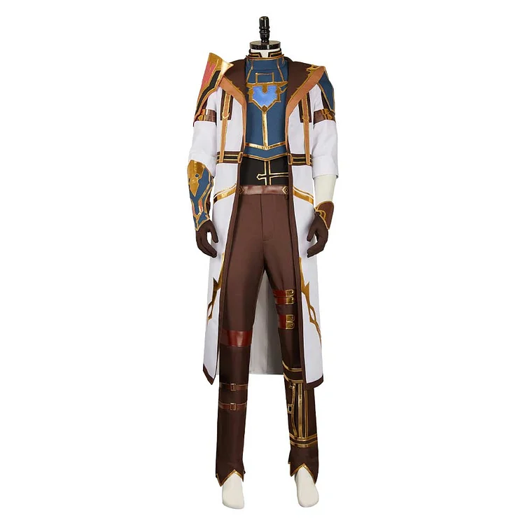 Arcane: League Of Legends 2 (2024) Jayce White Set Outfits Cosplay Costume