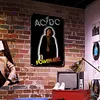 AC/DC - Panneaux en &eacute;tain m&eacute;tallique(20*30cm/30*40cm) - Musique