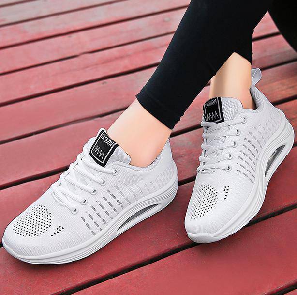 LookYno - Outdoor Breathable Walking Mesh Air Cushion Shoes For All Days Standing