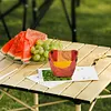 Outdoor Lightweight Folding Tableware Reusable Tableware Combination for Camping