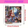 Swinging Girl - Crystal Rhinestone Diamond Painting