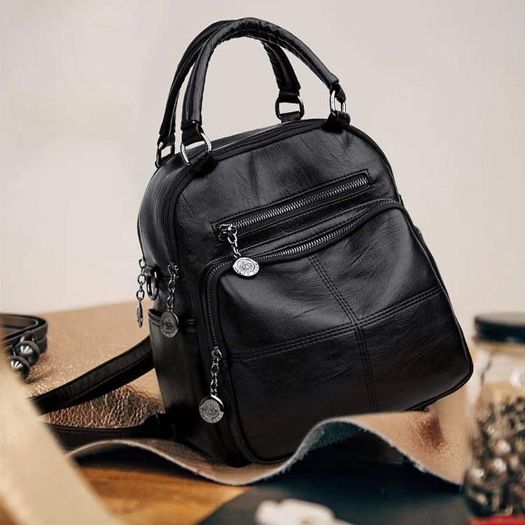 Multifunction leather backpack for women | 168DEAL