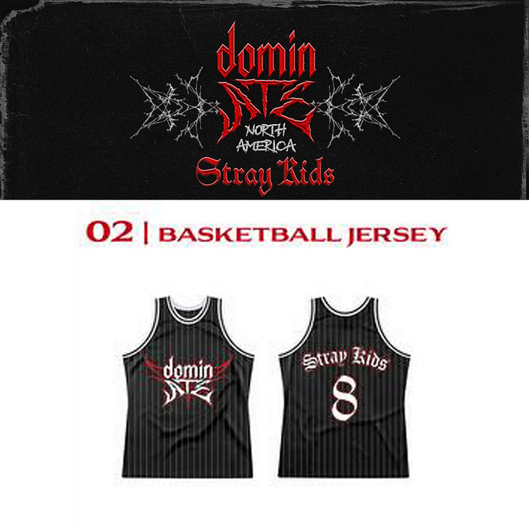 スキズ straykids スキズ BASKETBALLJERSEY Custom Straykids Dominate Tour 2025 Kpop Basketball Jersey