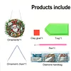 Diamond Painting Acrylic Santa Claus Pendant Kits for Home Wall Decor