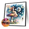 Diamond Painting-DIY Full Round Drill Mushroom Fairy