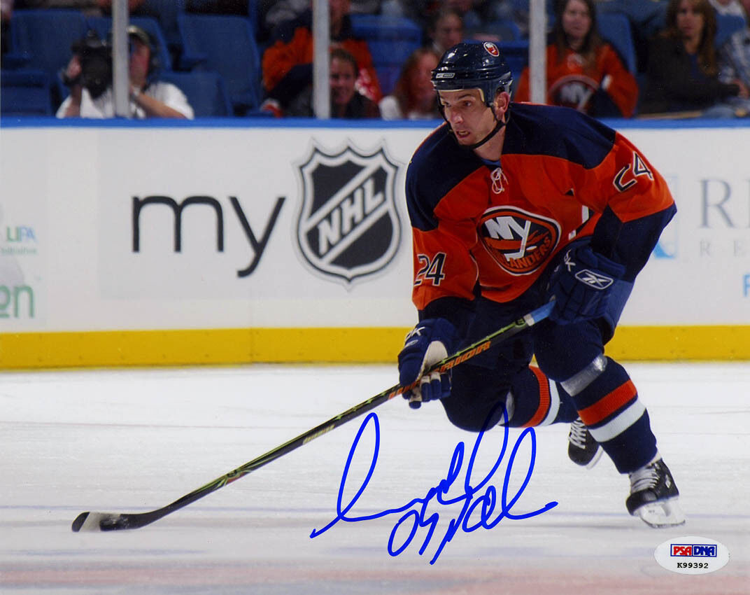 Radek Martinek SIGNED 8x10 Photo Poster painting New York Islanders PSA/DNA AUTOGRAPHED