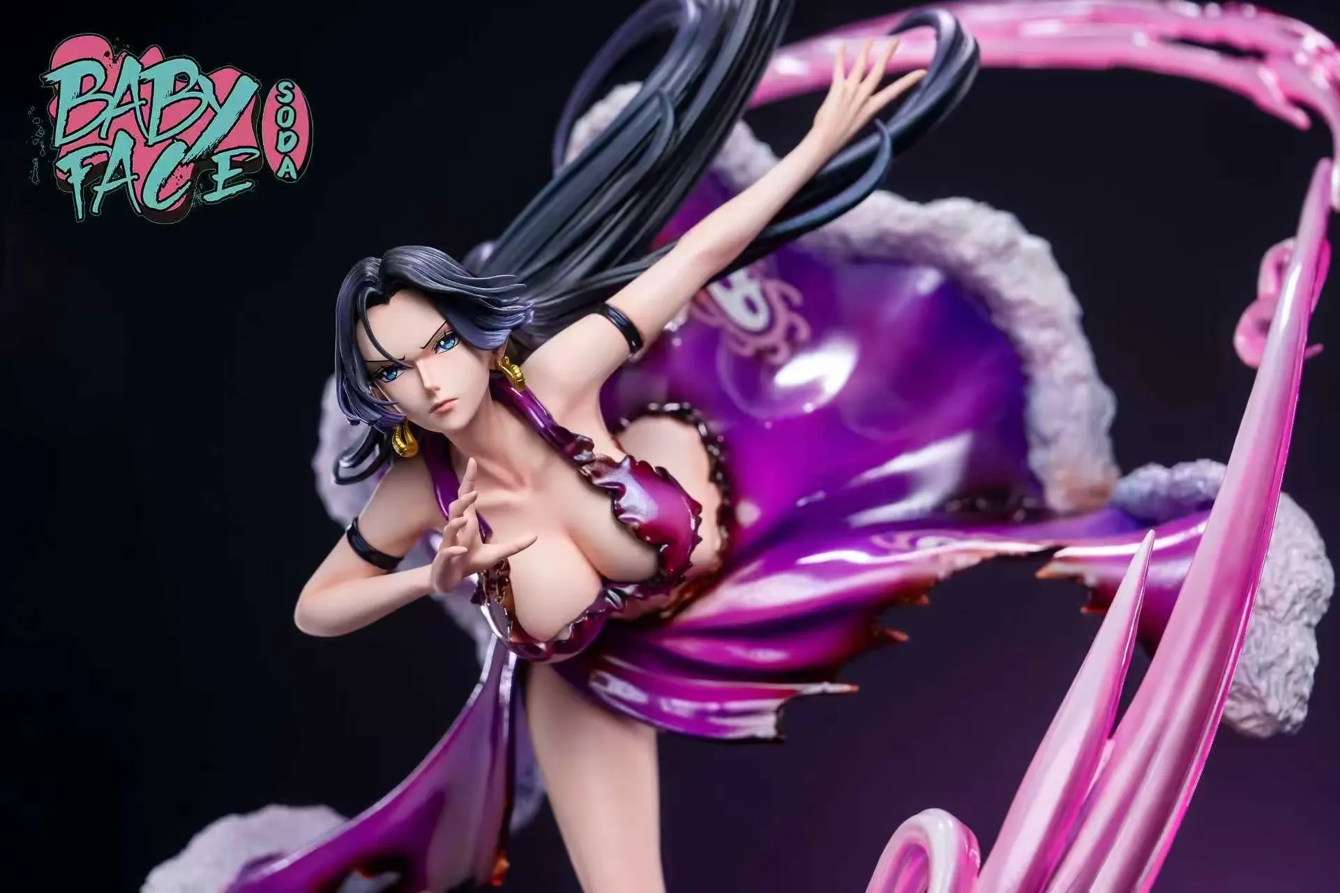 1/6 Scale Battle Scene Boa Hancock - ONE PIECE Resin Statue - Baby 