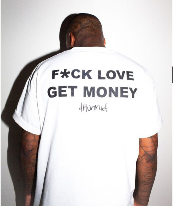 F*uck Love Get Money Men's T-Shirt