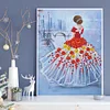 Diamond Painting-DIY Crystal Rhinestone Ballet Girl