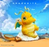 Little Fatty Series Postman Dragonite - Pokemon Resin Statue - PPAP Studios