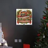 Diamond Painting-DIY Crystal Rhinestone Xmas Train(40*40 CM)