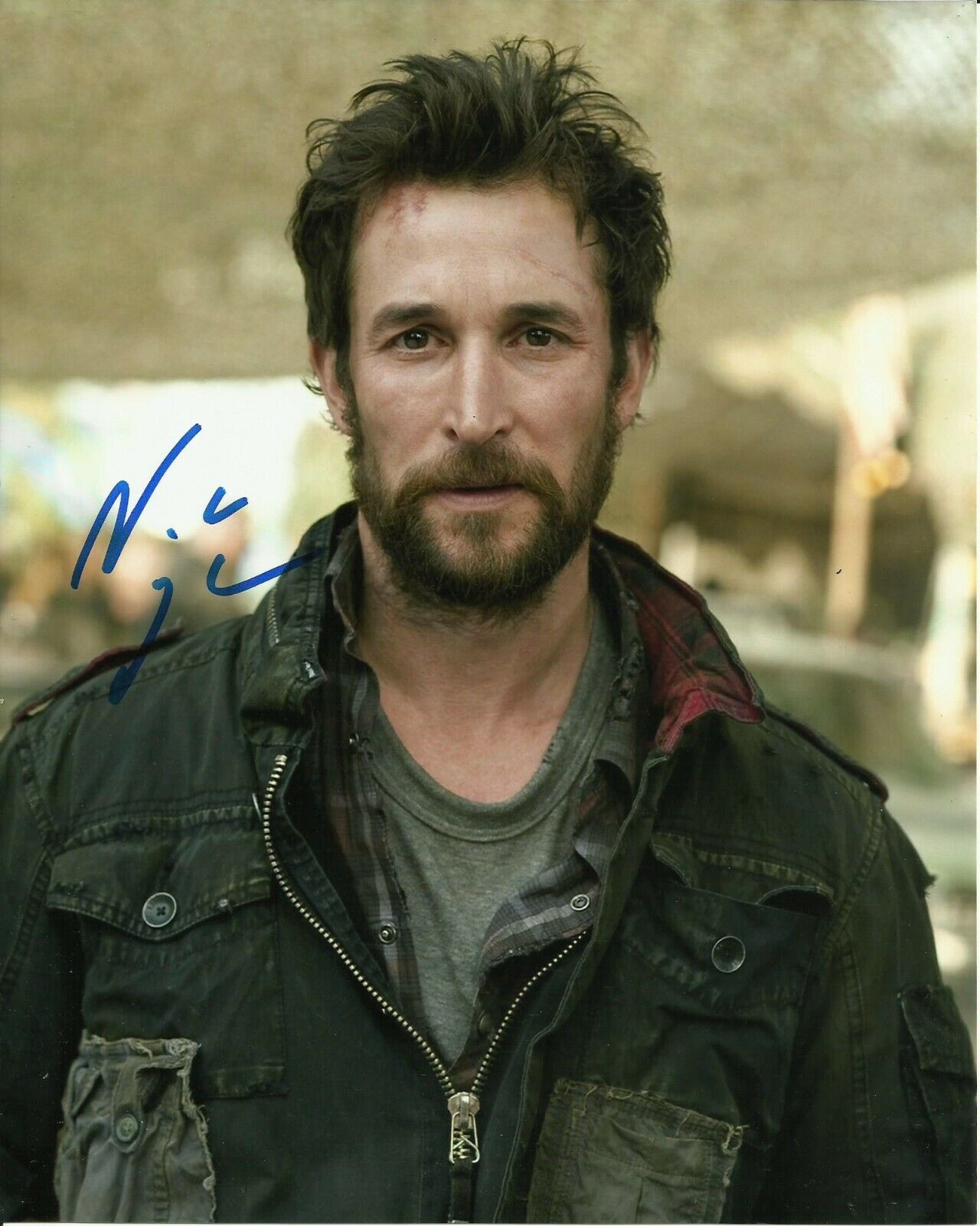 NOAH WYLE SIGNED FALLING SKIES Photo Poster painting UACC 242 (1)