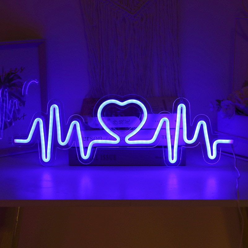 

Heartbeat - Led Neon Light Sign, 501 Original