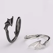 Dragon Evil Wing Open Band Ring