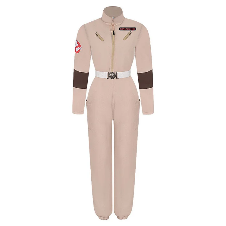 Movie Ghostbusters (2024) The Spengler Family Female Uniform Jumpsuit Outfits Cosplay Costume Halloween Carnival Suit